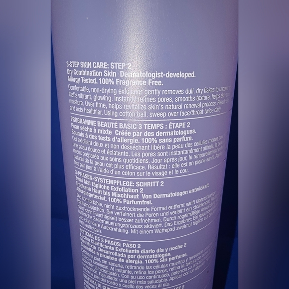 JUMBO Clinique Clarifying Lotion 2 Twice a Day Exfoliator Pump 16.5 oz Cleanser - Picture 3 of 3